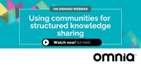 Using-communities-for-structured-knowledge-sharing